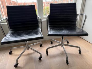 Eames EA335 bureaustoelen, Maison & Meubles, Enlèvement, Utilisé, Noir, Chaise de bureau