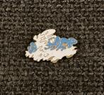 PIN - SMURF - DE SMURFEN - SCHTROUMPF - ZWEMMEN - NAGER, Verzamelen, Verzenden, Gebruikt, Figuurtje, Speldje of Pin