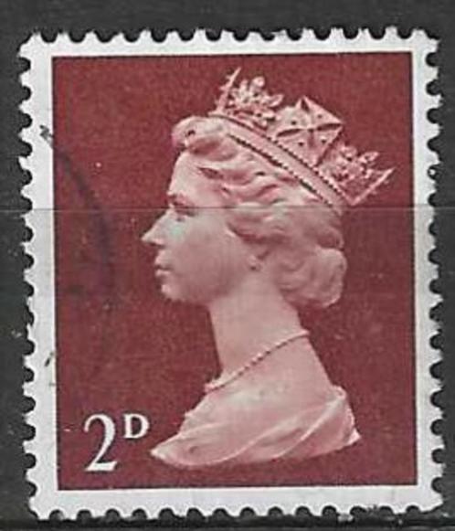 Groot-Brittannie 1967/1970 - Yvert 473 - Elisabeth II (ST), Timbres & Monnaies, Timbres | Europe | Royaume-Uni, Affranchi, Envoi