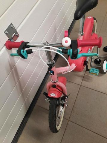Vélo 14 pouces de 3 à 5 ans UNICORN ROSE, Enlèvement, Comme neuf
