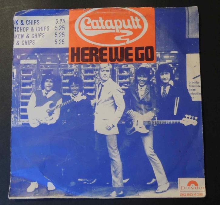 Catapult: "Here we go" (vinyl single 45T/7")(1976), Cd's en Dvd's, Vinyl Singles, Gebruikt, Single, Pop, 7 inch, Ophalen of Verzenden