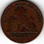 Belgique : 2 Centimes 1902 French Morin 213 Ref 14981, Bronze, Enlèvement ou Envoi, Monnaie en vrac