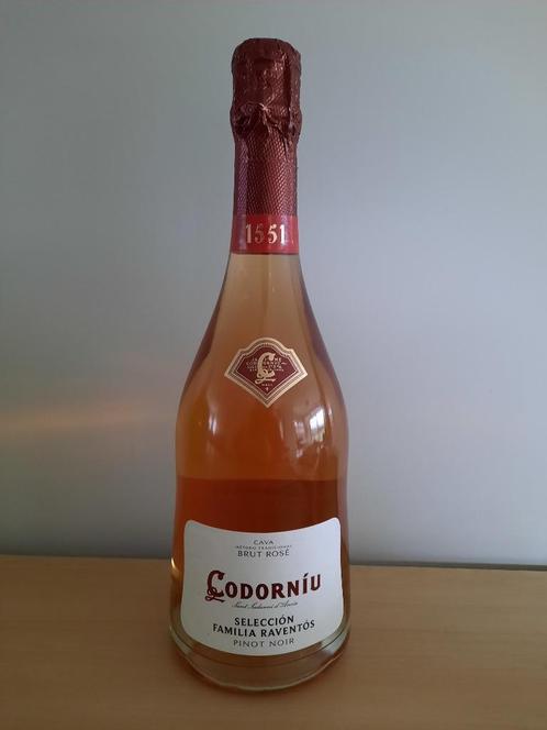 Codorníu Cava brut rosé 75 cl, Verzamelen, Wijnen, Nieuw, Overige typen, Spanje, Vol, Ophalen of Verzenden