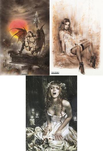 3 Gothic posters (Luis Royo, Victoria Frances) beschikbaar voor biedingen