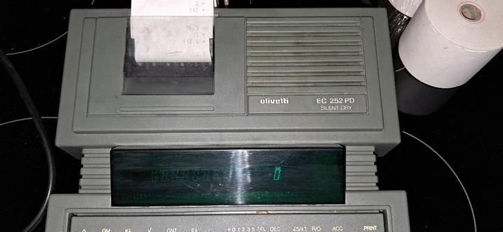 Vintage Olivetti rekenmachine, Zakelijke goederen, Kantoor en Winkelinrichting | Apparatuur en Telecommunicatie, Overige typen