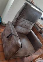 Fauteuil relax électrique en tissus sur roulettes, Ophalen, Gebruikt, Stof