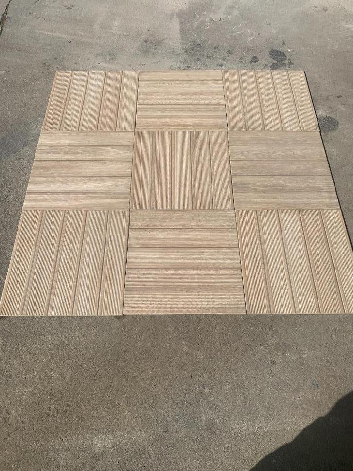 keramische tegels parket motief, Doe-het-zelf en Bouw, Plinten en Afwerking, Nieuw, Overige typen, Overige materialen, Minder dan 100 cm