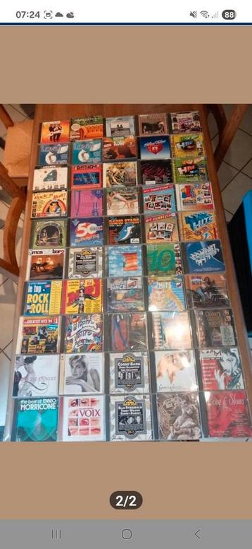 CD LOT DE 110 COMPIL ETAT NEUF, Enlèvement, Comme neuf