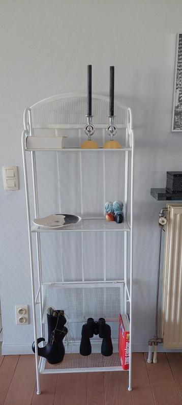 Metalen Etagere -Belle Epoque stijl, Ophalen, Gebruikt