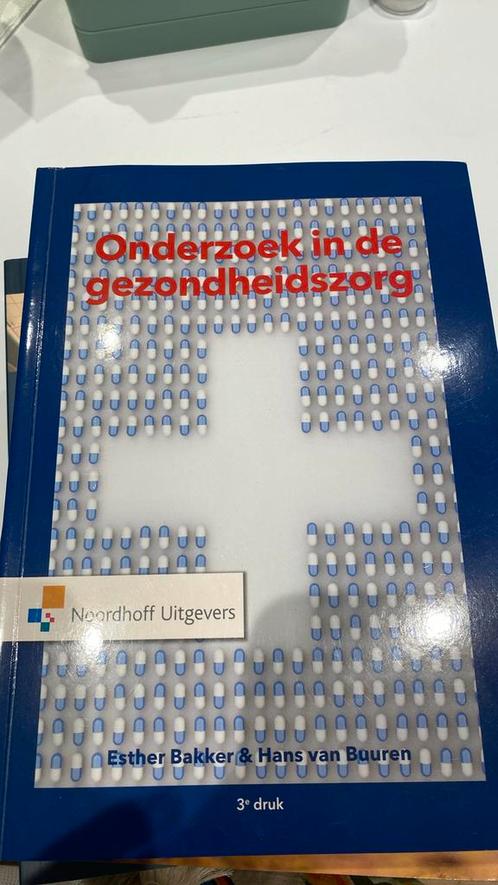 Esther Bakker - Onderzoek in de gezondheidszorg, Boeken, Gezondheid, Dieet en Voeding, Zo goed als nieuw, Ophalen