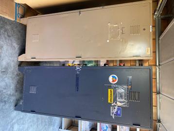 Vintage Industriëler lockerkasten ijzer, Huis en Inrichting, Kasten | Lockerkasten, Ophalen, Gebruikt, Vintage