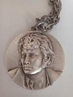 Collier de Johnny Halliday 1970, Ophalen of Verzenden, Gebruikt, Zilver, Zilver