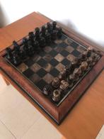 Jeu d'échecs sculpté à la main en albâtre John Lewis, Collections, Enlèvement ou Envoi