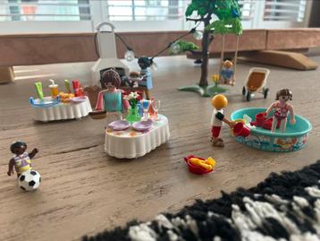 Playmobil barbecue, Enlèvement, Utilisé, Ensemble complet