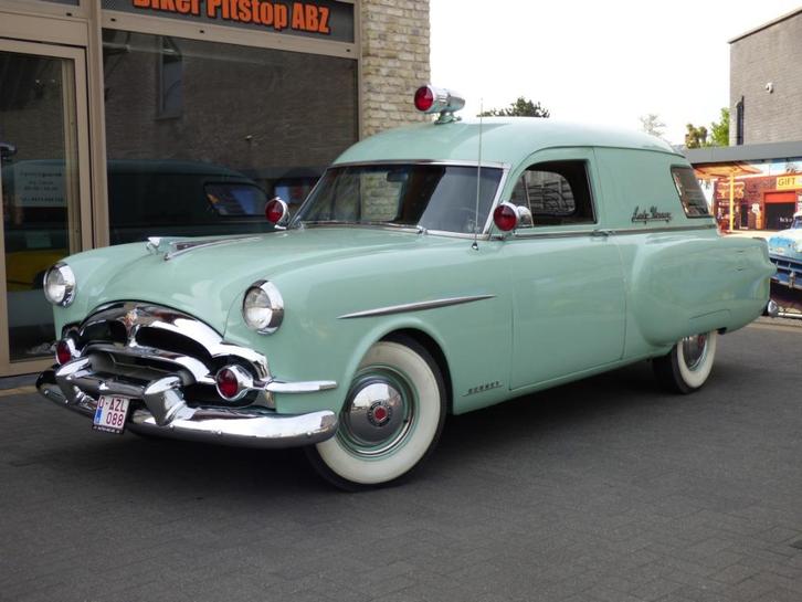 Packard Lady Henney ambulance, Auto's, Oldtimers, Bedrijf, Te koop, Radio, Benzine, Overige carrosserie, 4 deurs, Handgeschakeld