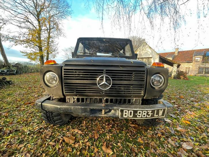 Mercedes g klasse G300, Auto's, Mercedes-Benz, Particulier, G-Klasse, Diesel, Euro 1, SUV of Terreinwagen, Handgeschakeld, Zwart