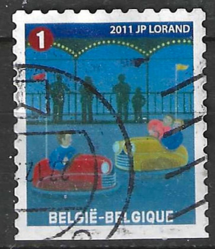 Belgie 2011 - Yvert 4103 /OBP 4122 - Op de Foor (ST), Postzegels en Munten, Postzegels | Europa | België, Gestempeld, Verzenden