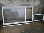 GRATIS Pvc raam met vleugel draai/kip., Gevelraam of Ruit, Gebruikt, 120 tot 160 cm, Ophalen of Verzenden
