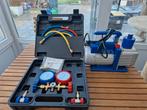 Te Huur: Vacuumpomp plus tools voor DIY Airco installatie, Doe-het-zelf en Bouw, Gereedschap | Overige machines, Ophalen, Nieuw