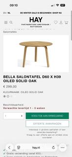 Design koffietafel bella van HAY, Huis en Inrichting, Ophalen