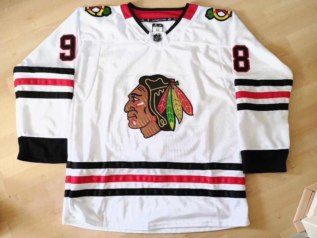 Chicago Blackhawks Jersey Bedard maat: L, Sports & Fitness, Hockey sur glace, Enlèvement ou Envoi, Neuf, Vêtements