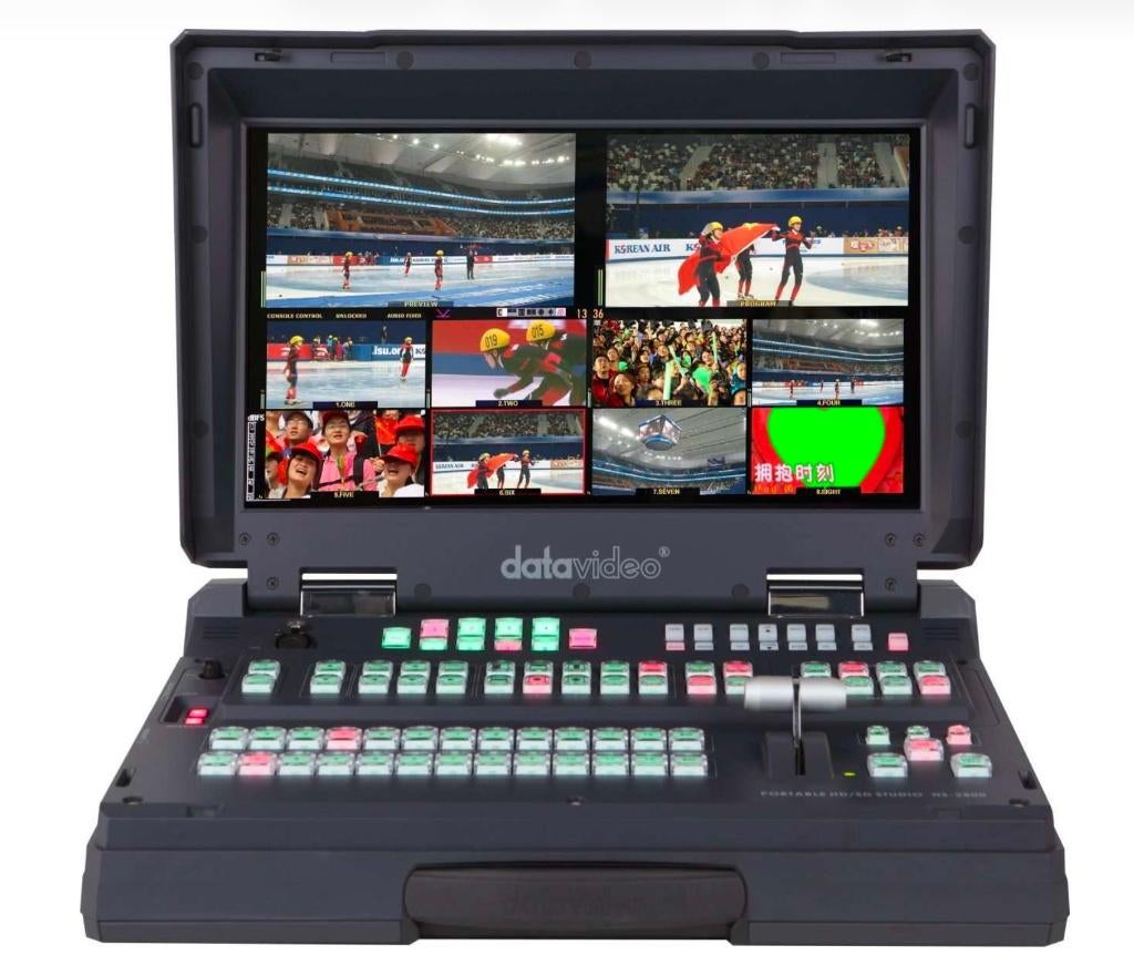 DATAVIDEO HS-2800 8/12 kanaals draagbare videostudio., Audio, Tv en Foto, Fotografie | Professionele apparatuur, Ophalen, Zo goed als nieuw
