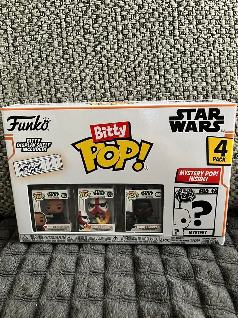 Funko bitty pop star wars 4 pack met 1 mystery pop, Ophalen of Verzenden, Nieuw