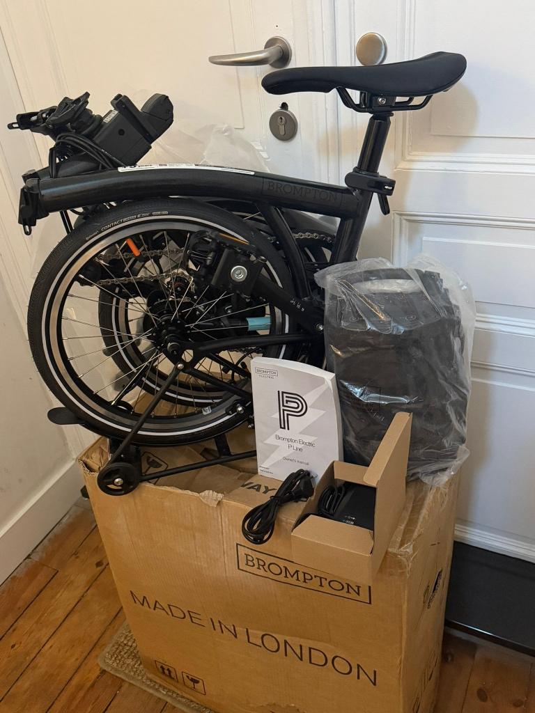 Brompton P-line électrique neuf dans sont carton, Vélos & Vélomoteurs, Neuf, Vitesses, Brompton, Enlèvement