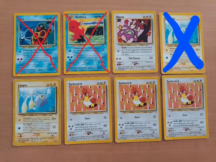 Pokémon  Neo Revelation set (september 2001), Hobby en Vrije tijd, Verzamelkaartspellen | Pokémon, Zo goed als nieuw, Meerdere kaarten