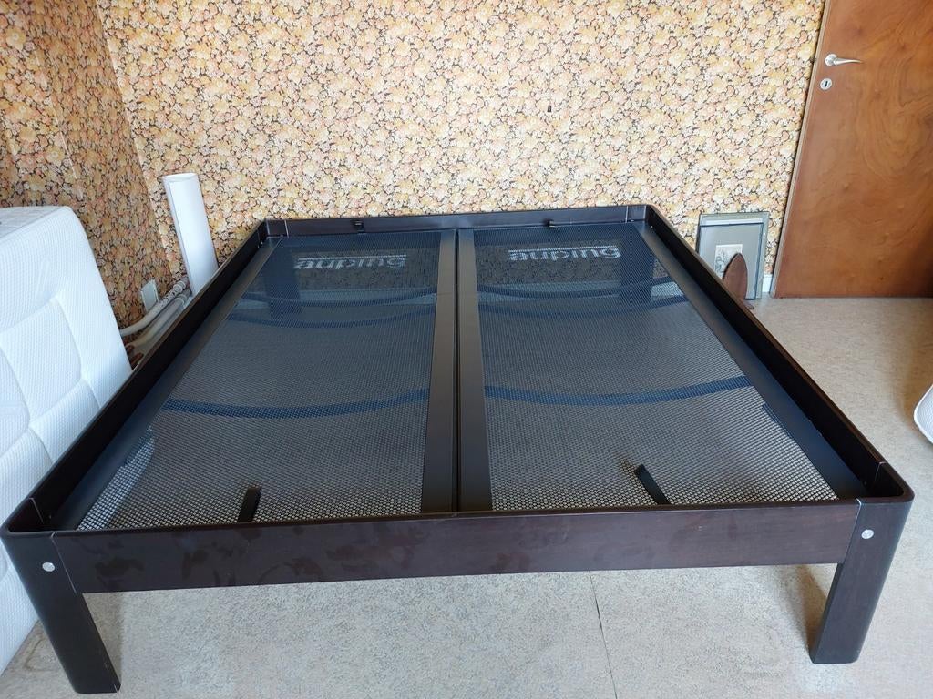 Tweepersoonsbed Auping Auronde met 2 spiraalbodems, Maison & Meubles, Chambre à coucher | Lits, Comme neuf, Enlèvement, 180 cm