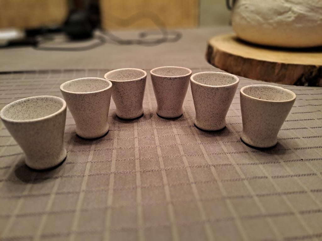 6 sake glazen, Maison & Meubles, Enlèvement