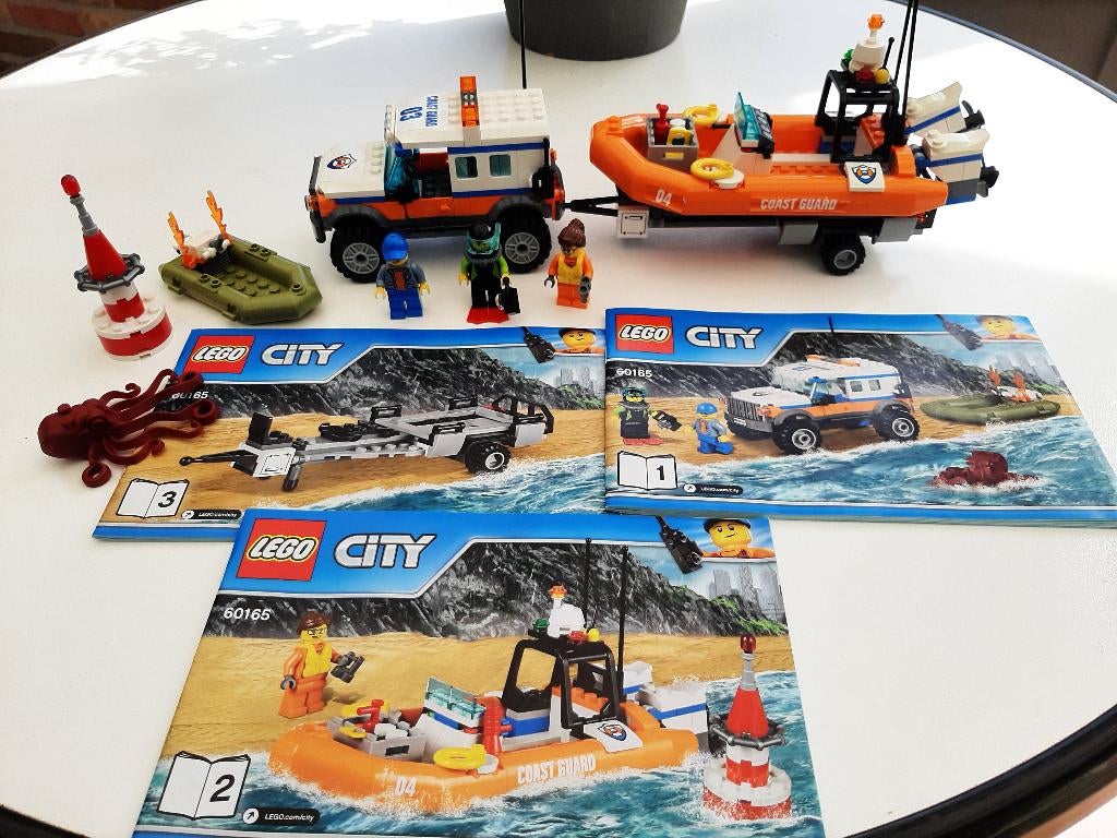 Lego City Coast Guard Set 60165 4x4 Response Unit, Lego, Ophalen of Verzenden, Compleet, Complete set