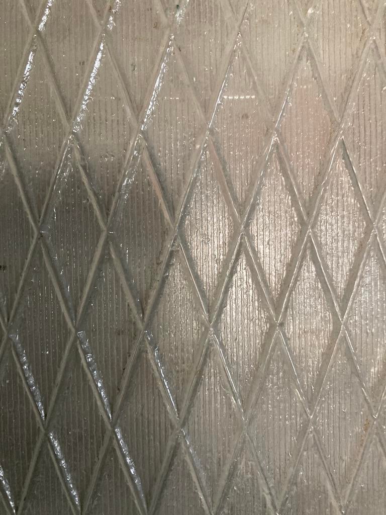 Verre figuré de style Art-Déco, Bricolage & Construction, Vitres, Châssis & Fenêtres, Enlèvement