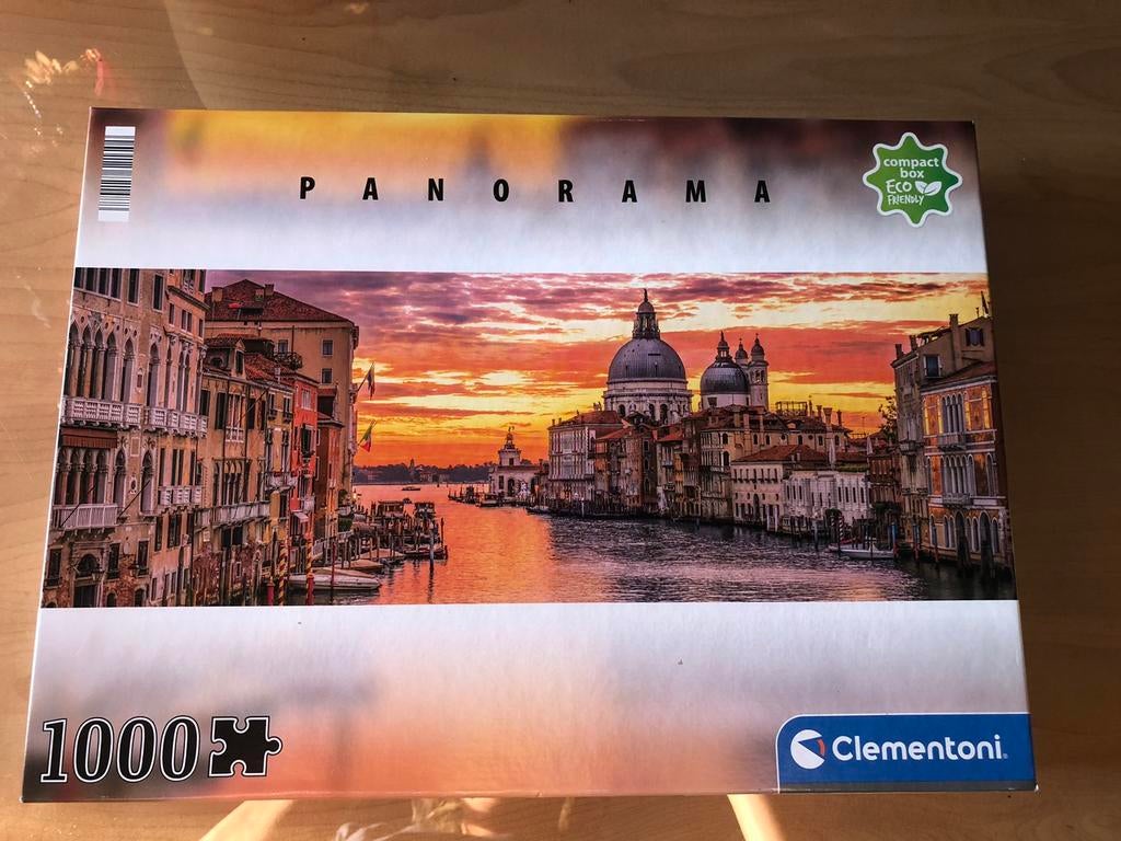 Clementoni panoramapuzzel 1000 stukjes, Ophalen of Verzenden, 500 t/m 1500 stukjes, Zo goed als nieuw, Legpuzzel