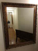 Nieuwe XL-spiegel gouden lijst facetgeslepen glas flamant, Ophalen, 100 tot 150 cm, Nieuw, 100 tot 125 cm