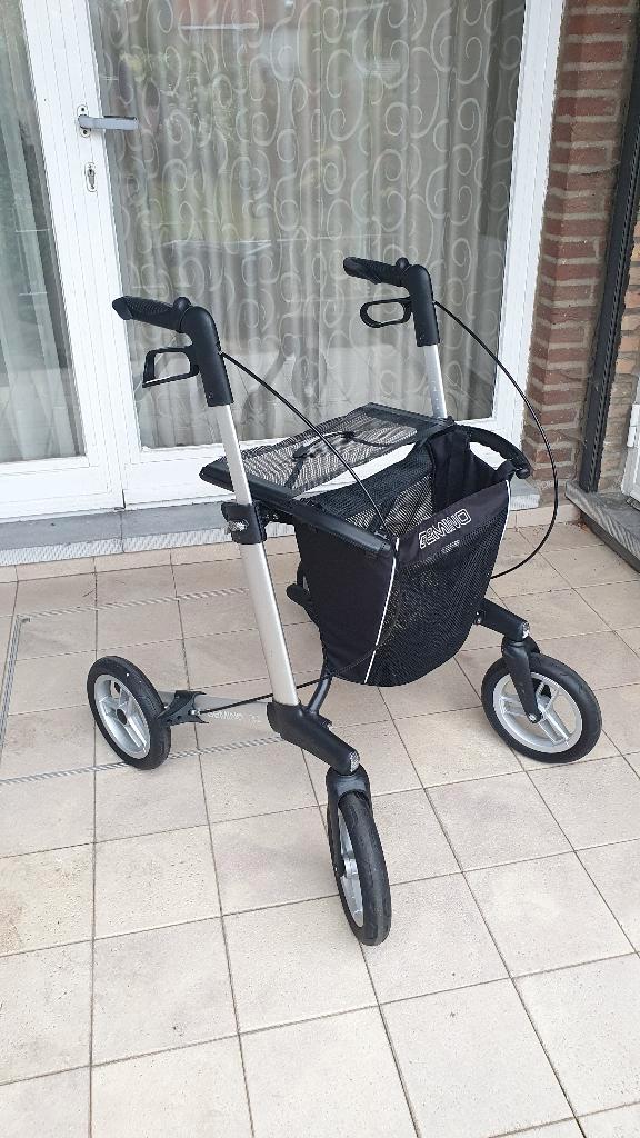 Rollator: Stabiele Loophulp Gemino 30 Comfort., Diversen, Rollators, Zo goed als nieuw, Lichtgewicht, Opvouwbaar, Ophalen