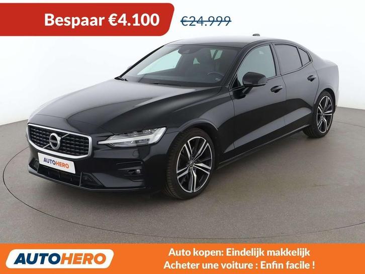 Volvo S60 2.0 T5 R-Design (année de construction 2019), Autos, Volvo, Achat, S60, ABS, Phares directionnels, Régulateur de distance