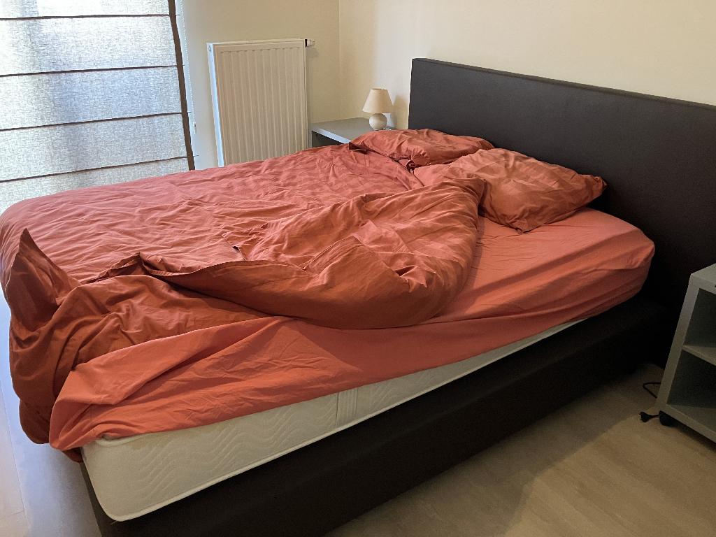 boxspring, Ophalen, Gebruikt, Tweepersoons, 180 cm