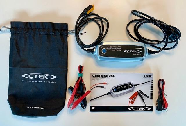 Ctek Lithium XS acculader batterijlader, Ophalen of Verzenden, Gebruikt