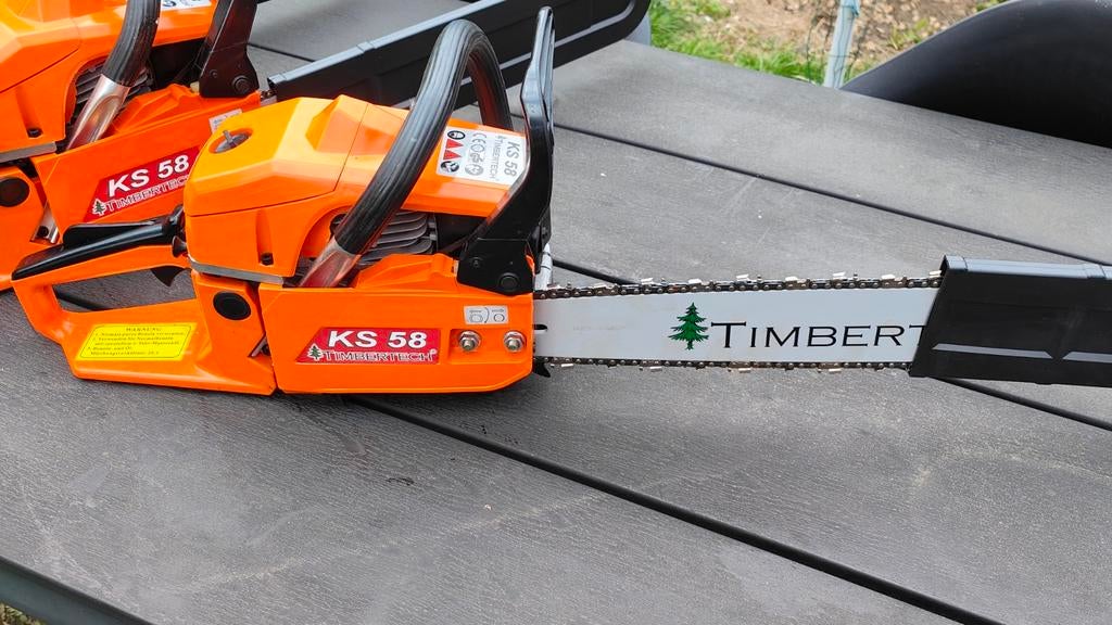 Tronçonneuse Timbertech KS-58 3,5cv neuve, Enlèvement