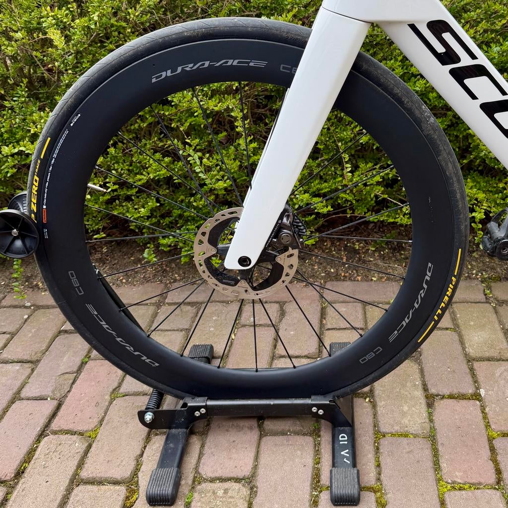 Shimano Dura-Ace C60 Voorwiel, Fietsen en Brommers, Fietsonderdelen, Gebruikt, Racefiets, Carbon, Ophalen