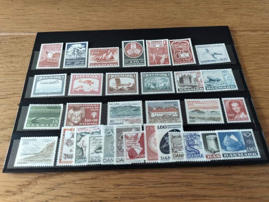 Restant verzameling Denemarken postfris., Ophalen of Verzenden