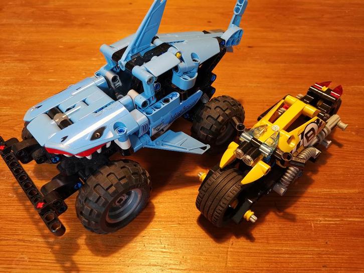 Lego technic pullback 42134 + 42058, Enfants & Bébés, Jouets | Duplo & Lego, Utilisé, Lego, Ensemble complet, Enlèvement