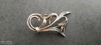 Broche Ledo vintage en argent, Enlèvement, Utilisé