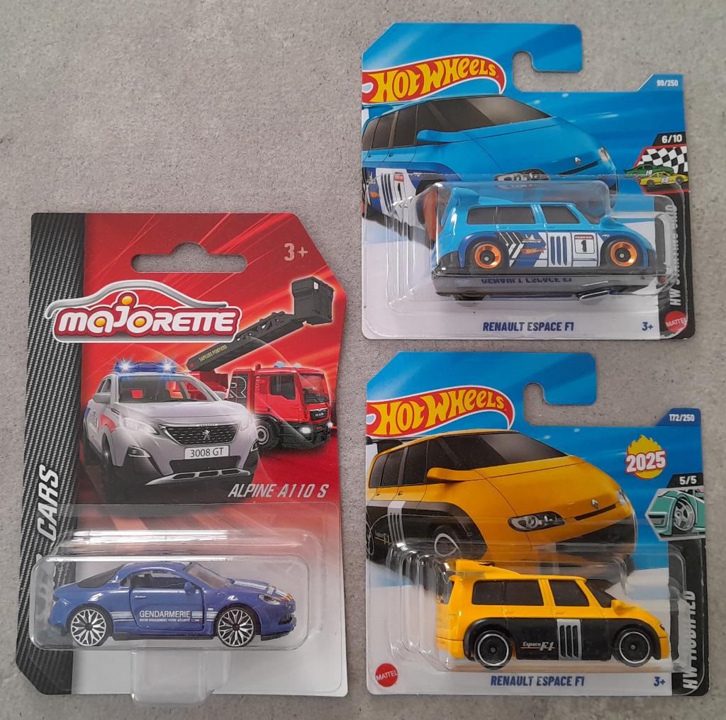 Alpine en Renault - Hot Wheels en Majorette, Kinderen en Baby's, Speelgoed |Speelgoedvoertuigen, Ophalen of Verzenden, Nieuw