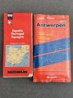 landkaart, Boeken, Ophalen, Spanje, Landkaart