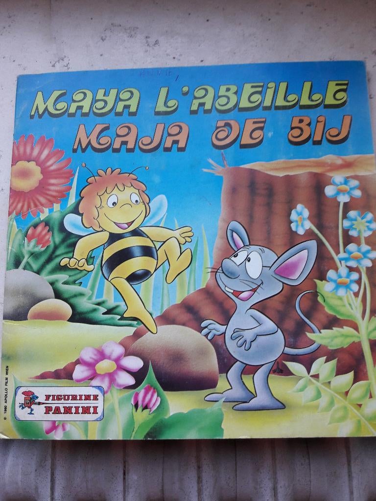 Panini album Maya De Bij, Ophalen of Verzenden, Gebruikt, Meerdere stickers