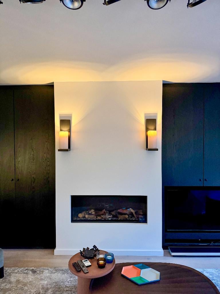 Authentage Bellefeu on L-profile 1 candle wax, Ophalen of Verzenden, Zo goed als nieuw, Overige materialen, Landelijk