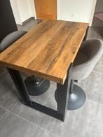 Hoge tafel en 2 barkrukken, Huis en Inrichting, Ophalen, Zo goed als nieuw