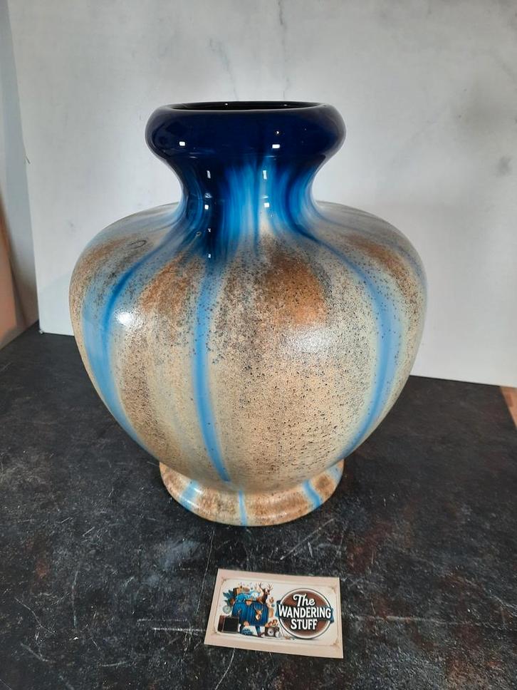 Prachtige Faïencerie Thulin aardewerk vaas - Made in Belgium, Antiek en Kunst, Antiek | Vazen, Ophalen of Verzenden